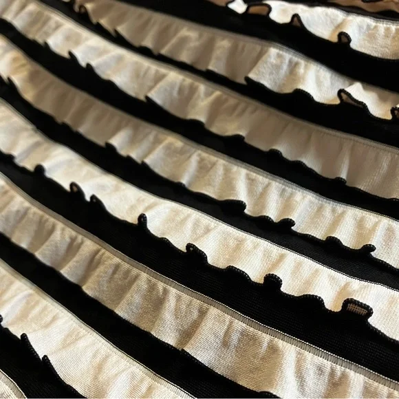 Joseph Ribkoff Ruffled Tee - Picture 2 of 5